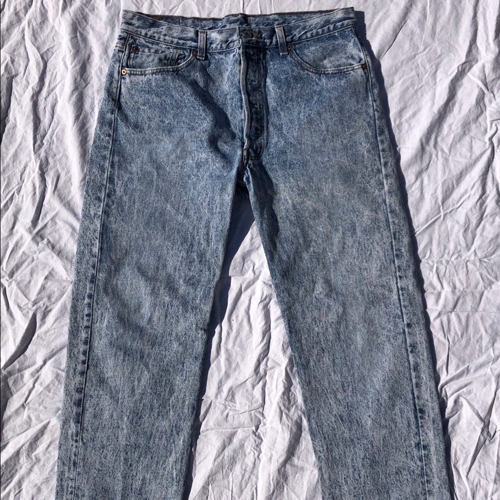 Vintage 501 Levi’s Blue Jeans Button Fly 36 x 32